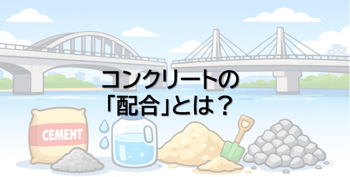 コンクリートは何でできている？材料の役割と配合の考え方をわかりやすく解説