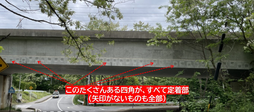 PCの後埋めコンクリートを示す写真