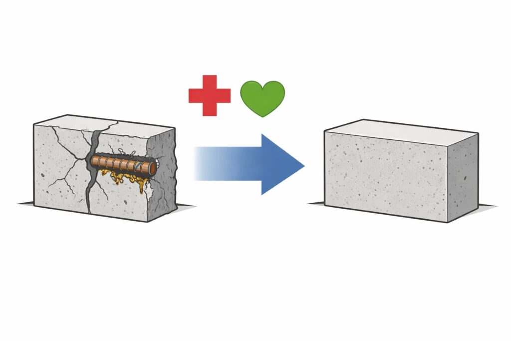 コンクリートの補修イメージ